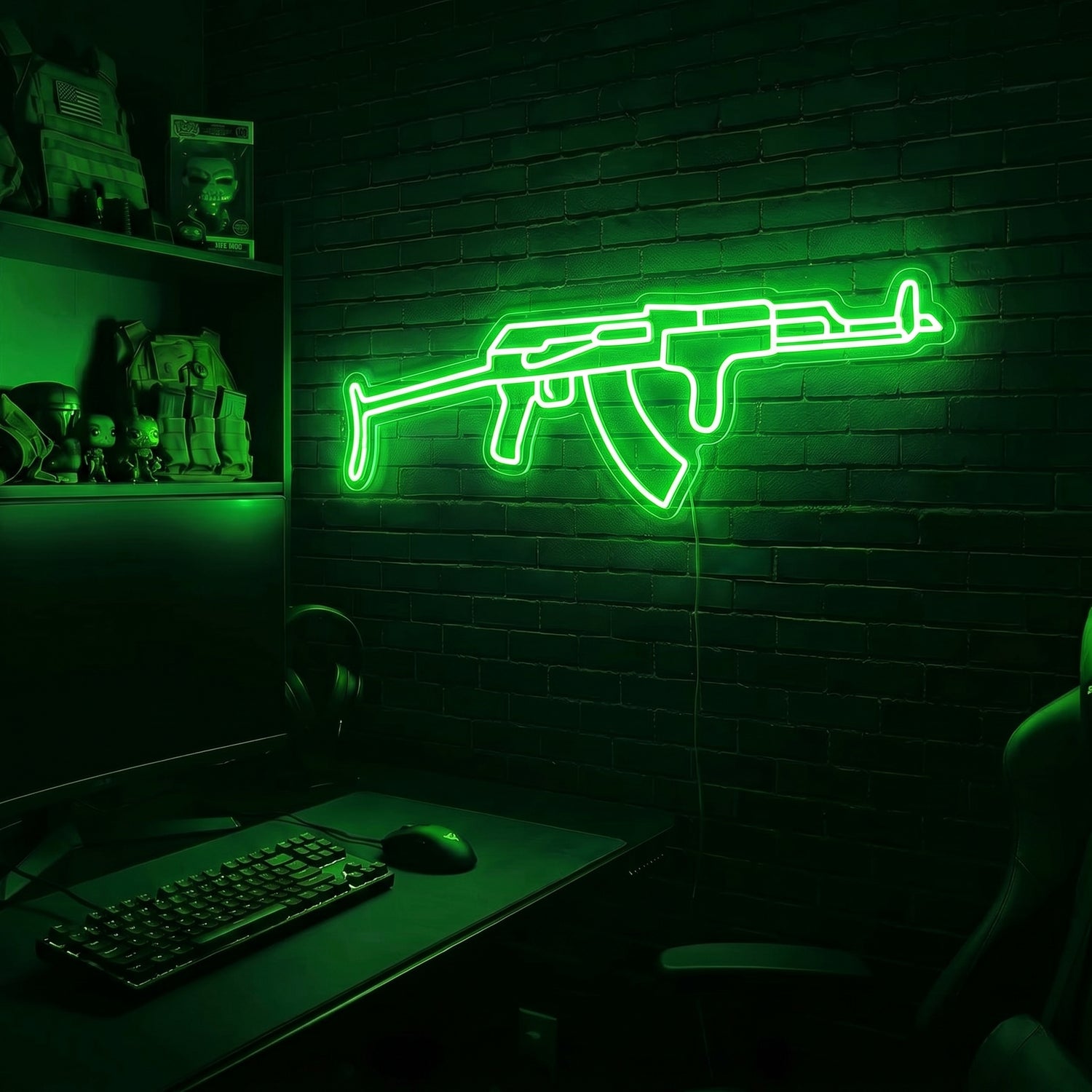 AK W/ Dong - Premium LED Neon Sign