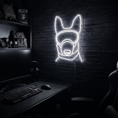K9 premium LED neon sign - Cool White