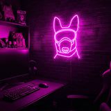 K9 premium LED neon sign - Pink