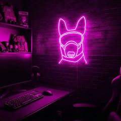 K9 premium LED neon sign - Pink