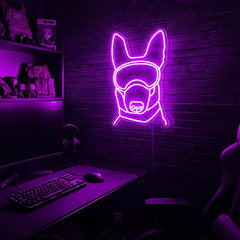 K9 premium LED neon sign - Purple