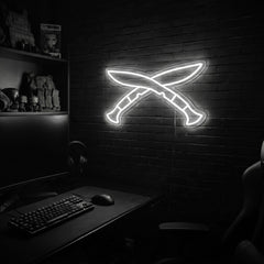 Kukri premium LED neon sign - Cool White
