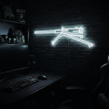 M2 Browning premium LED neon sign - Cool White