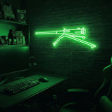 M2 Browning premium LED neon sign - Green