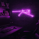 M2 Browning premium LED neon sign - Purple