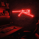 M2 Browning premium LED neon sign - Red