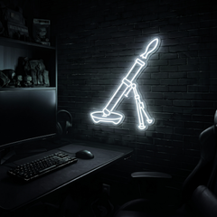 Mortar premium LED neon sign - Cool White