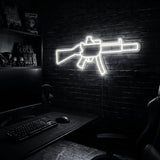 MP5 SD premium LED neon sign - Cool White