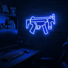 MP5K premium LED neon sign - Blue