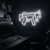 MP5K premium LED neon sign - Cool White