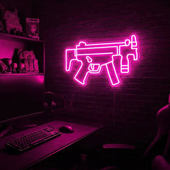 MP5K premium LED neon sign - Pink