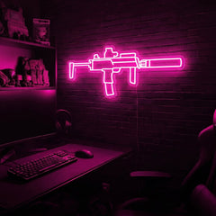 MP7 premium LED neon sign - Pink