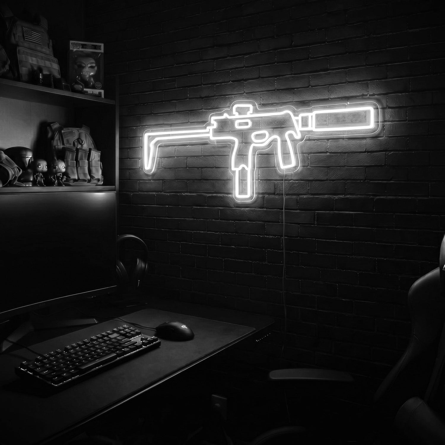 MP9 premium LED neon sign - Cool White