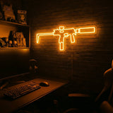 MP9 premium LED neon sign - Orange