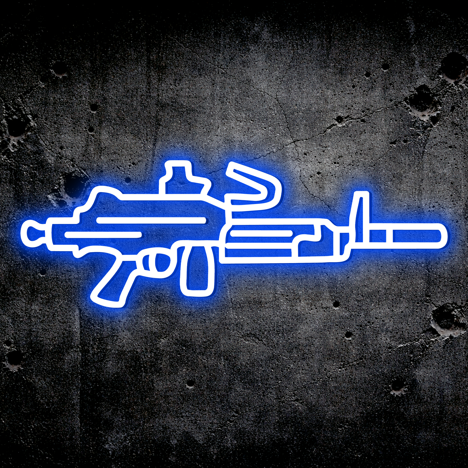 M249 SAW LED Sign – TacArtCo MINI