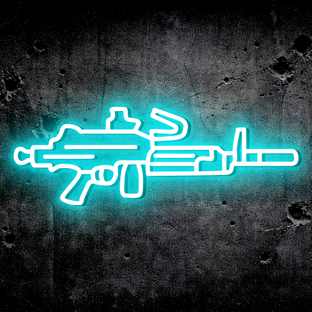 M249 SAW LED Sign – TacArtCo MINI
