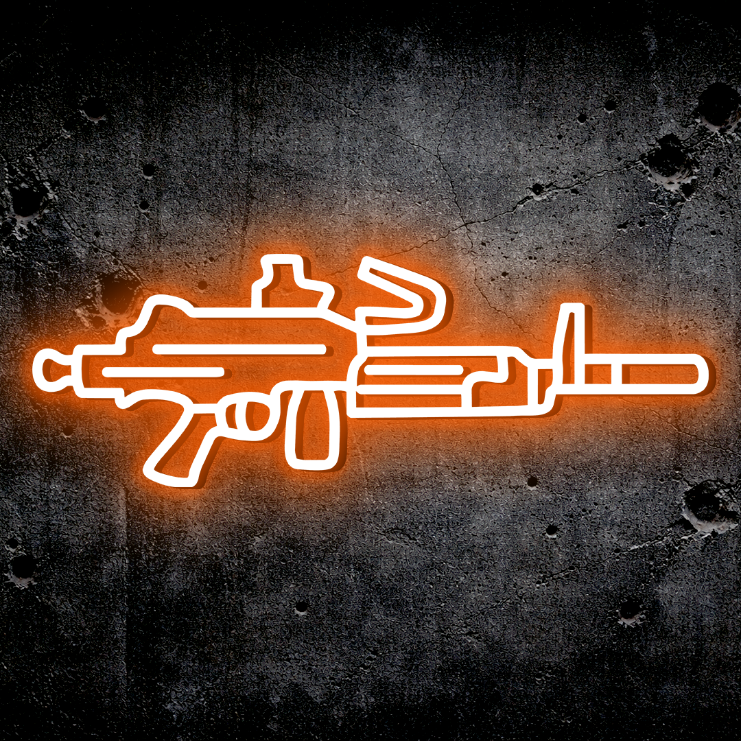 M249 SAW LED Sign – TacArtCo MINI