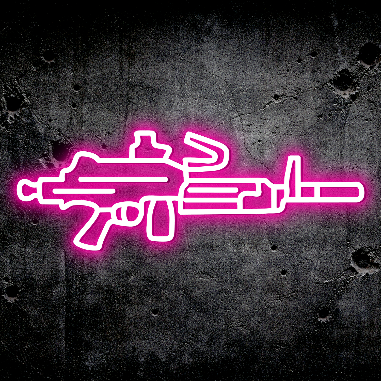 M249 SAW LED Sign – TacArtCo MINI