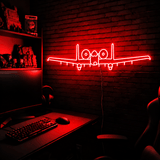 A10 Warthog Premium LED neon sign - 10 Color Cycle