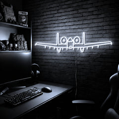 A10 Warthog Premium LED neon sign - Cool White