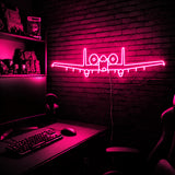 A10 Warthog Premium LED neon sign - Pink