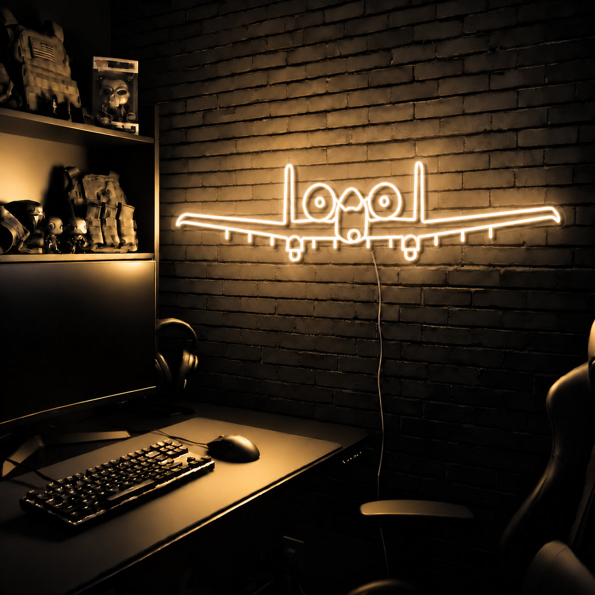 A10 Warthog Premium LED neon sign - Warm White
